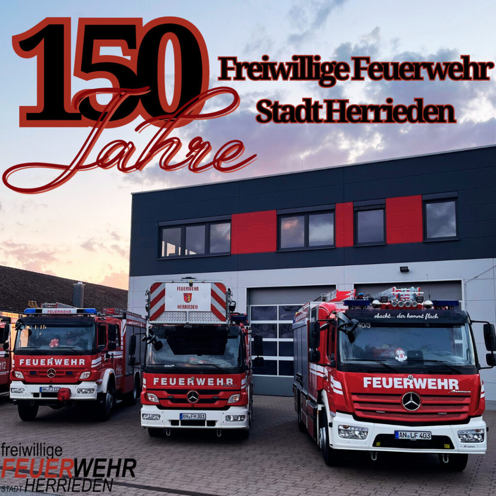 150-jähriges Jubiläum Feuerwehr Herrieden