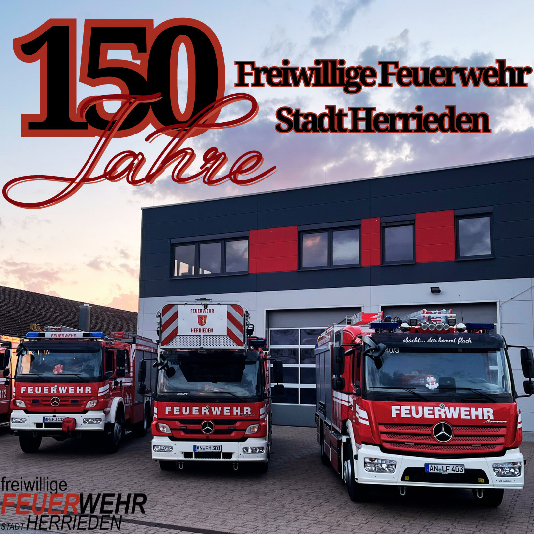 Read more about the article 150-jähriges Jubiläum Feuerwehr Herrieden